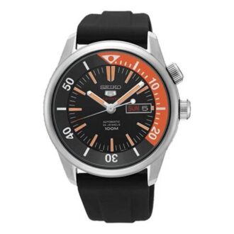 Reloj No. 5 mecánico automático resistente al agua Negro
