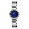 Reloj pequeño de cuarzo con energía solar Azul marino