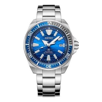 Reloj Prospex Ocean Large blanco de 200 metros azul