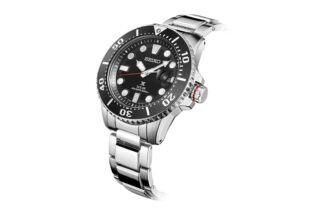 Reloj solar casual Black Warrior de 200 m