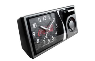 Seiko x Coca Cola Despertador con música y función de silencio Negro/Gris
