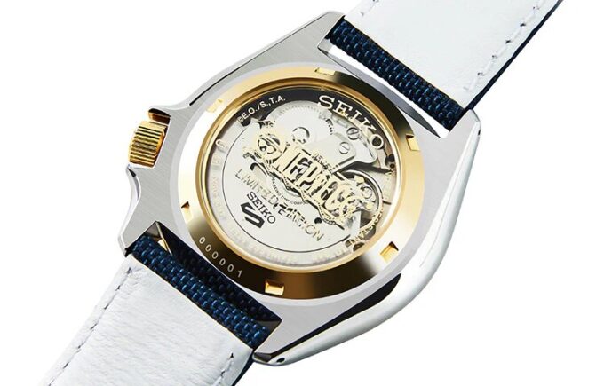 SEIKO X ONE PIECE 5 Sports Watch «Monkey D. Luffy Caja estándar»