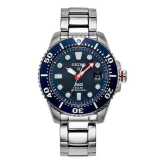 Seiko X PADI Eco Drive Plata/Azul