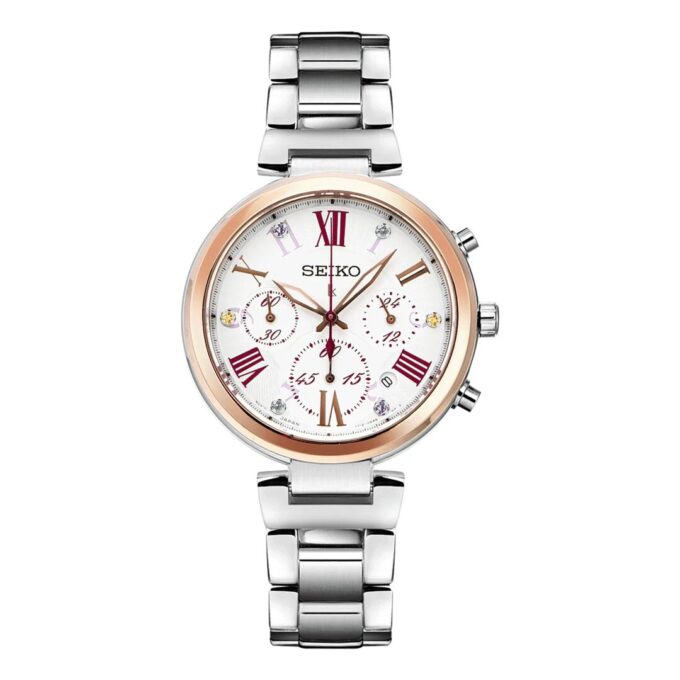 Serie Lukia Cuarzo Plata/Blanco