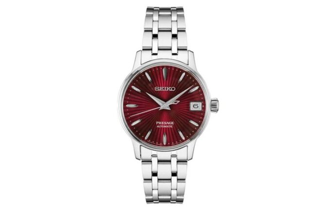 Serie Presage Mecánico Plata/Rojo