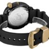 Serie Prospex Reloj deportivo pequeño con energía solar, resistente al agua hasta 200 metros, negro y dorado