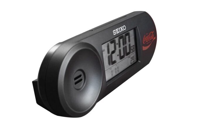 x Reloj electrónico multifuncional Coca-Cola Negro